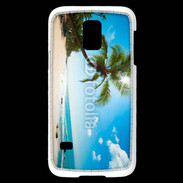 Coque Samsung Galaxy S5 Mini Belle plage ensoleillée 1