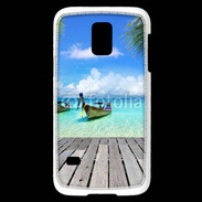 Coque Samsung Galaxy S5 Mini Plage tropicale