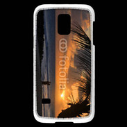 Coque Samsung Galaxy S5 Mini Couple romantique sur la plage
