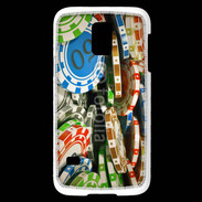 Coque Samsung Galaxy S5 Mini Jetons de poker en folie