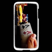 Coque Samsung Galaxy S5 Mini Poker paire d'as