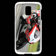 Coque Samsung Galaxy S5 Mini Moto sur circuit