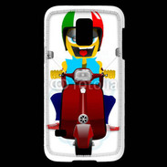Coque Samsung Galaxy S5 Mini J'aime le scooter