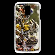Coque Samsung Galaxy S5 Mini Départ course de Motocross