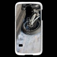 Coque Samsung Galaxy S5 Mini Roue en feu dragster 8
