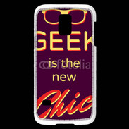 Coque Samsung Galaxy S5 Mini Geek is the new chic