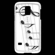 Coque Samsung Galaxy S5 Mini Portée de notes