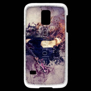 Coque Samsung Galaxy S5 Mini Musique vintage