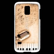 Coque Samsung Galaxy S5 Mini Dirty music background