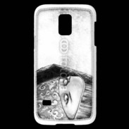 Coque Samsung Galaxy S5 Mini Illustration de femme arabe