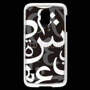 Coque Samsung Galaxy S5 Mini Paterne de lettres Arabes 120