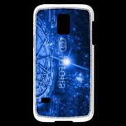 Coque Samsung Galaxy S5 Mini Astrologie bleue