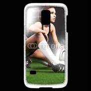 Coque Samsung Galaxy S5 Mini Rugby féminin