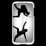 Coque Samsung Galaxy S5 Mini Silhouette d'escrimeurs