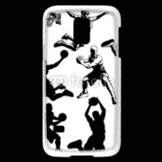Coque Samsung Galaxy S5 Mini Silhouette de basketeur