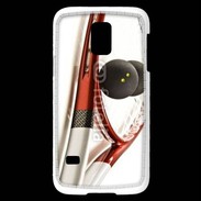 Coque Samsung Galaxy S5 Mini Raquette de squash