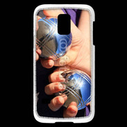 Coque Samsung Galaxy S5 Mini Pétanque féminine