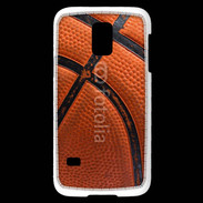 Coque Samsung Galaxy S5 Mini Fond ballon de basket