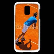 Coque Samsung Galaxy S5 Mini Match de tennis sur terre battue