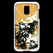 Coque Samsung Galaxy S5 Mini Illustration de cycliste 5