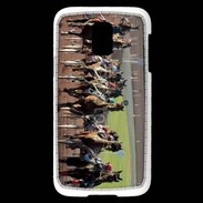 Coque Samsung Galaxy S5 Mini Arrivée de course de trot en sulky