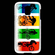 Coque Samsung Galaxy S5 Mini Figures en BMX 