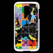 Coque Samsung Galaxy S5 Mini Puzzle de l'Europe