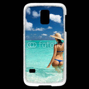 Coque Samsung Galaxy S5 Mini Plage sexy