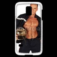 Coque Samsung Galaxy S5 Mini Pompier stripteaser