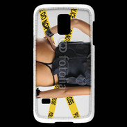 Coque Samsung Galaxy S5 Mini Enquête de police sexy