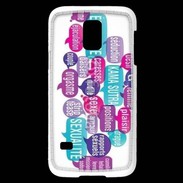 Coque Samsung Galaxy S5 Mini Nuage de mots sexy