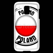Coque Samsung Galaxy S5 Mini Logo Pologne