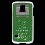 Coque Samsung Galaxy S5 Mini Plaquage Bonus offensif-défensif Vert