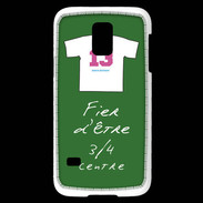 Coque Samsung Galaxy S5 Mini 3/4 centre D Bonus offensif-défensif Vert
