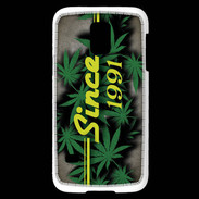 Coque Samsung Galaxy S5 Mini Since cannabis 1991