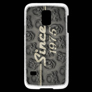 Coque Samsung Galaxy S5 Mini Since crane gris 1975