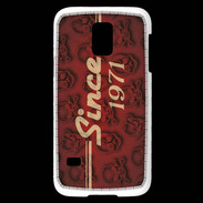 Coque Samsung Galaxy S5 Mini Since crane rouge 1971