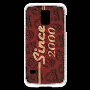 Coque Samsung Galaxy S5 Mini Since crane rouge 2000