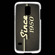 Coque Samsung Galaxy S5 Mini Since 1950 gris