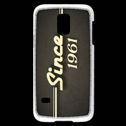Coque Samsung Galaxy S5 Mini Since 1961 gris
