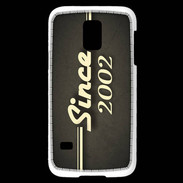 Coque Samsung Galaxy S5 Mini Since 2002 gris