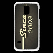 Coque Samsung Galaxy S5 Mini Since 2003 gris
