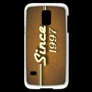 Coque Samsung Galaxy S5 Mini Orange since 1997