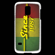 Coque Samsung Galaxy S5 Mini Rasta since 1987