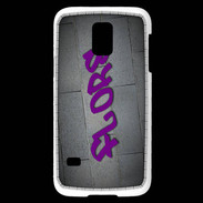 Coque Samsung Galaxy S5 Mini Flore Tag
