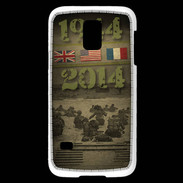 Coque Samsung Galaxy S5 Mini Débarquement Normandie plage 1 ZG