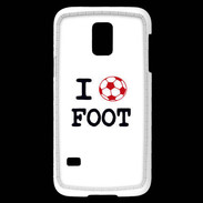 Coque Samsung Galaxy S5 Mini I love Foot