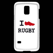 Coque Samsung Galaxy S5 Mini I love Rugby