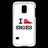 Coque Samsung Galaxy S5 Mini I love Shoes
