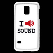 Coque Samsung Galaxy S5 Mini I love Sound